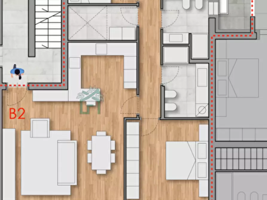 Immagine 8 di Appartamento in vendita  in Via Antonio Gramsci a Belfiore