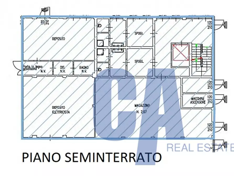 Immagine 16 di Ufficio in affitto  in VIA PODGORA a Legnano