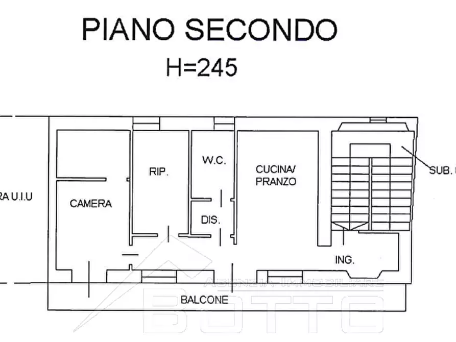 Immagine 12 di Appartamento in vendita  in via Verdi 81 a Borgomanero