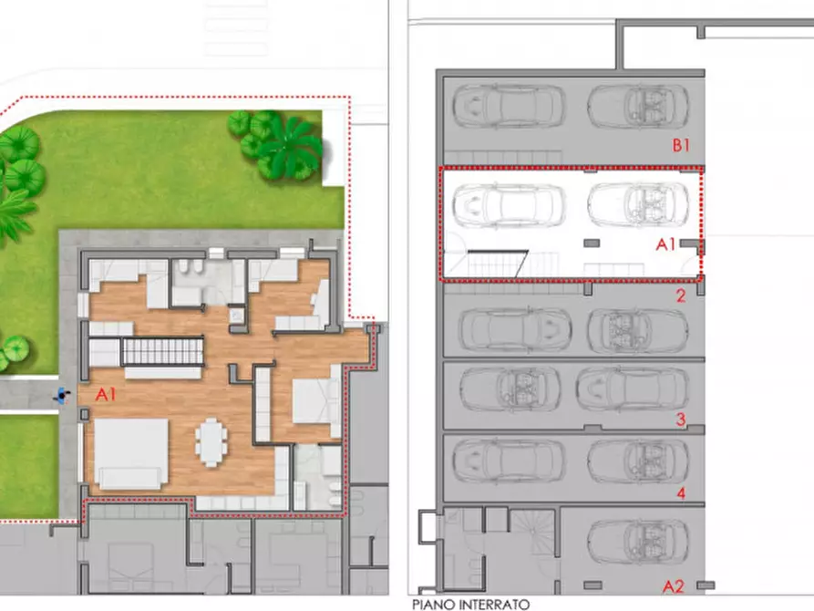 Immagine 7 di Casa bifamiliare in vendita  in Via Monte Grappa a Belfiore