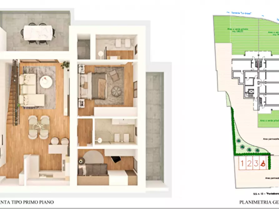 Immagine 9 di Appartamento in vendita  a Sacile