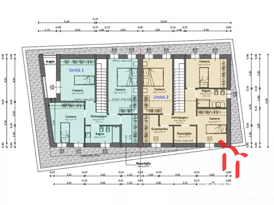 Immagine 13 di Casa bifamiliare in vendita  in Via della Valsugana a Noale