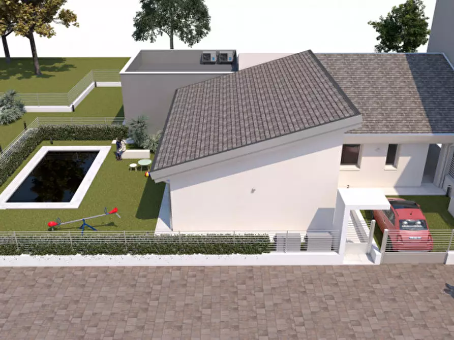 Immagine 2 di Casa bifamiliare in vendita  in Via Monte Grappa a Belfiore