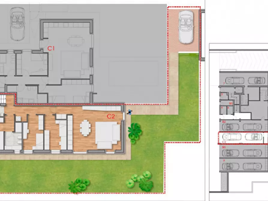 Immagine 9 di Casa bifamiliare in vendita  in Via Monte Grappa a Belfiore