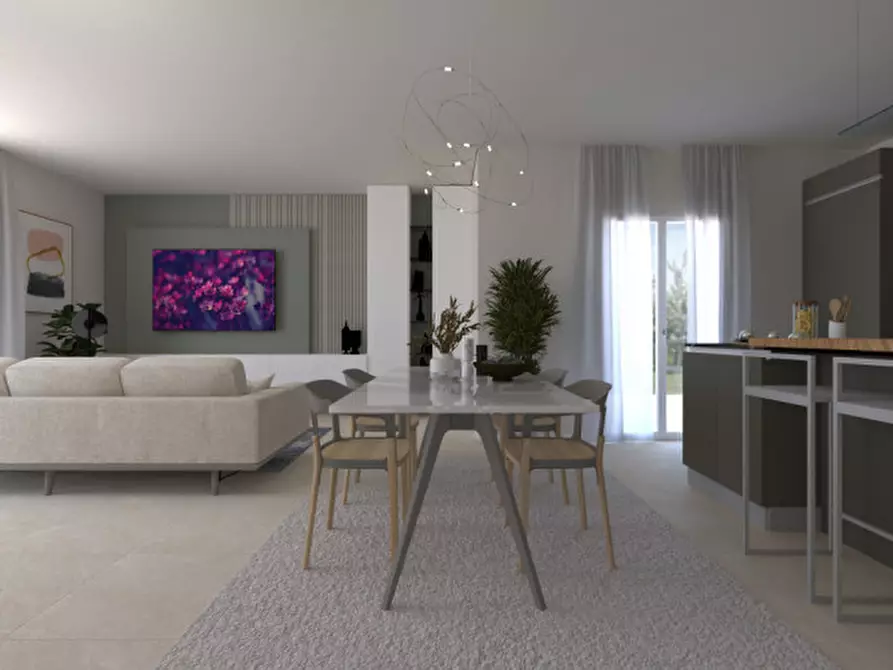 Immagine 2 di Casa quadrifamiliare in vendita  a Abano Terme