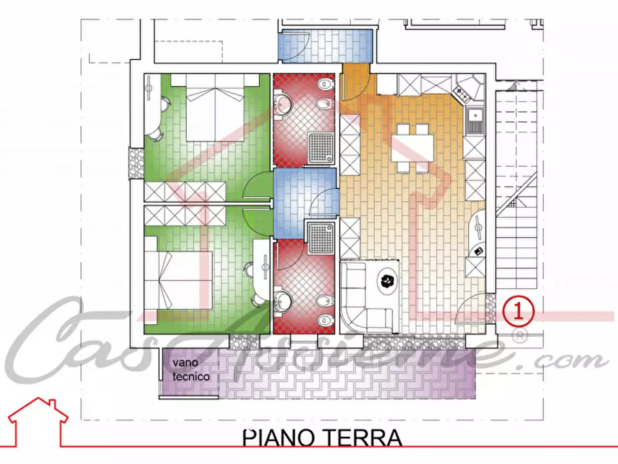 Immagine 48 di Appartamento in vendita  a Rossano Veneto