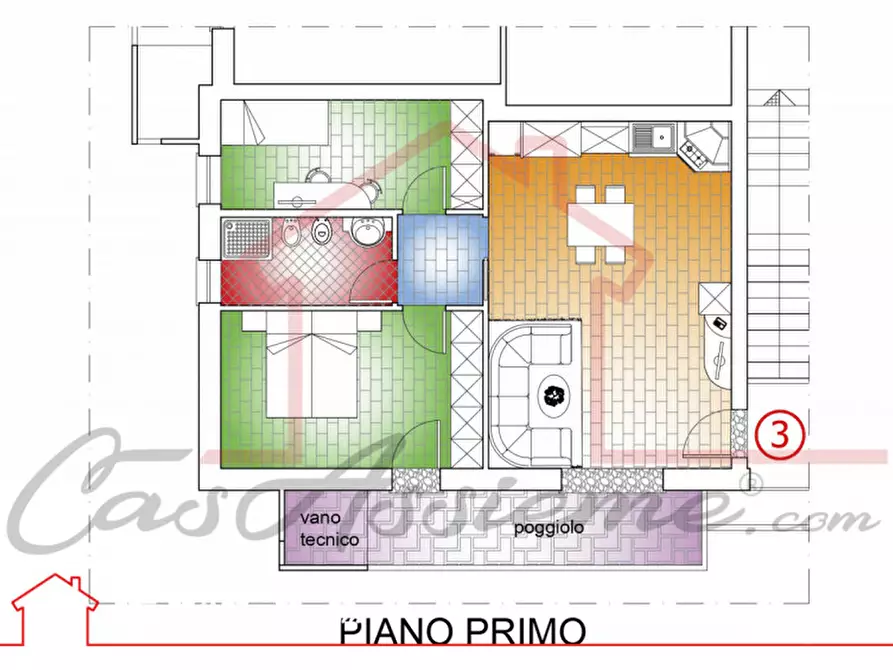 Immagine 52 di Appartamento in vendita  a Rossano Veneto