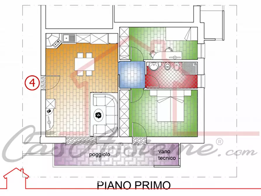 Immagine 53 di Appartamento in vendita  a Rossano Veneto