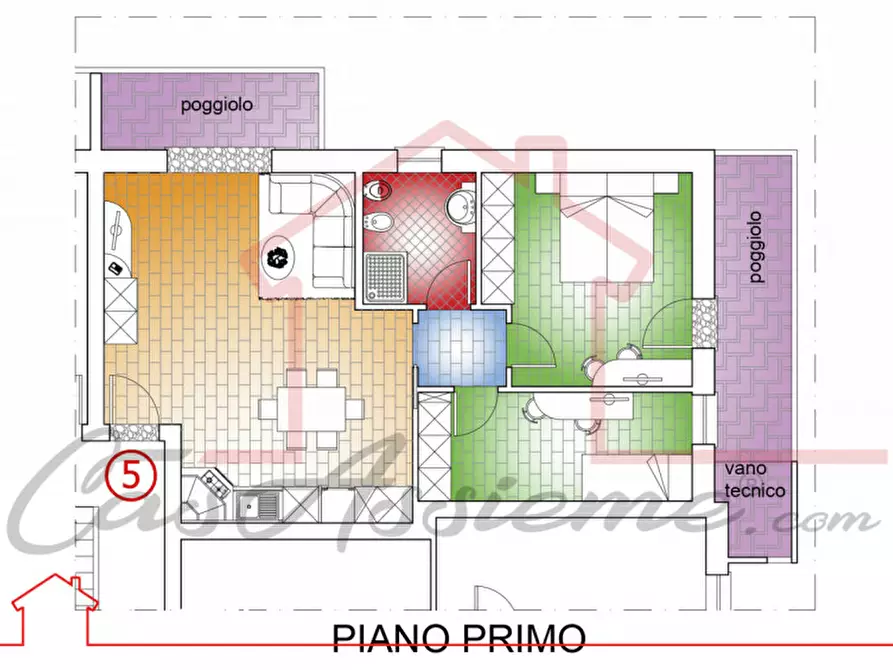 Immagine 54 di Appartamento in vendita  a Rossano Veneto