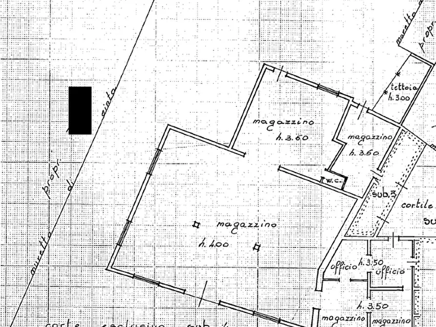 Immagine 2 di Magazzino in vendita  in Via Guglielmo Marconi 20 a Bonavigo