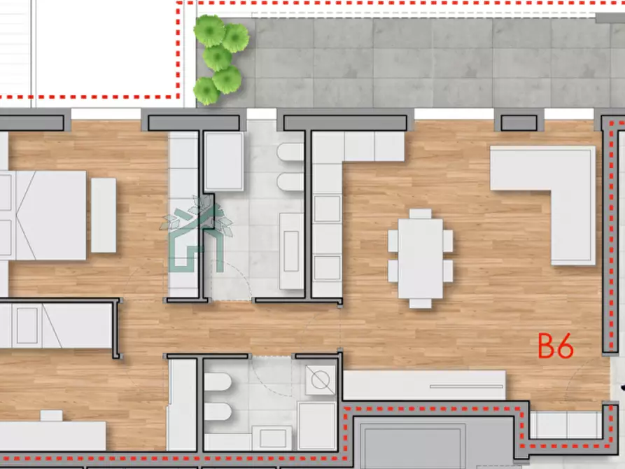 Immagine 8 di Appartamento in vendita  in Via Antonio Gramsci a Belfiore