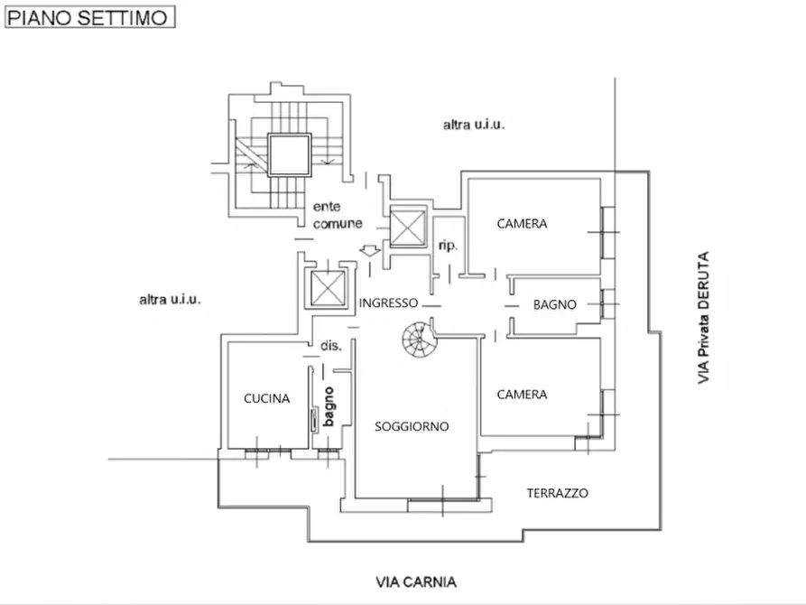 Immagine 31 di Attico in vendita  in Via Carnia 20 a Milano