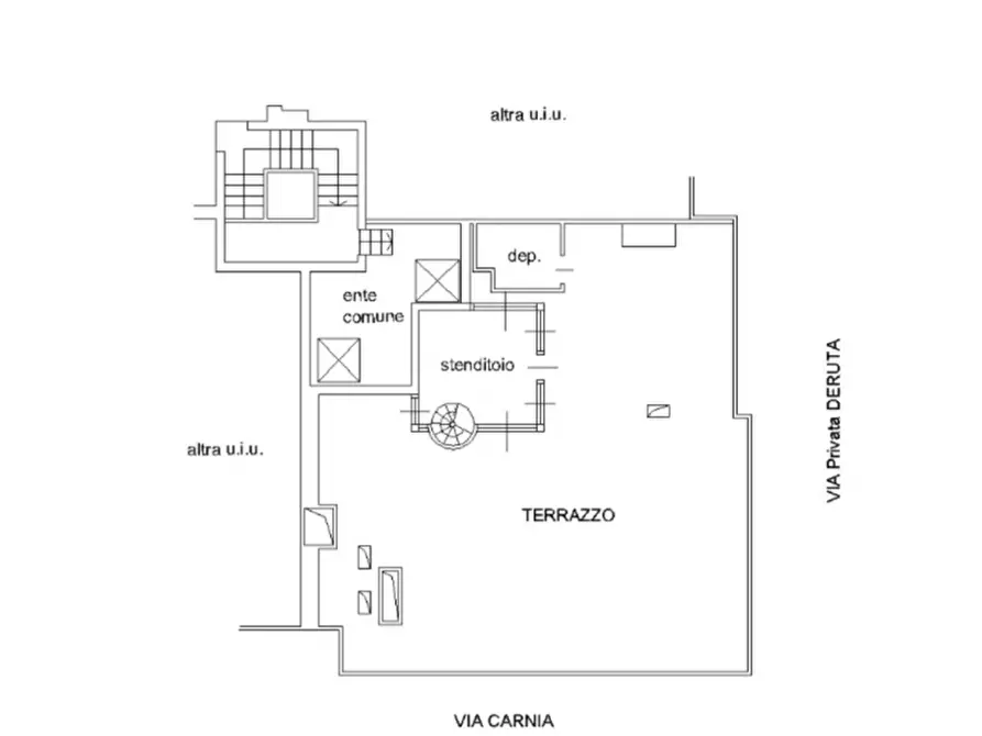 Immagine 34 di Attico in vendita  in Via Carnia 20 a Milano
