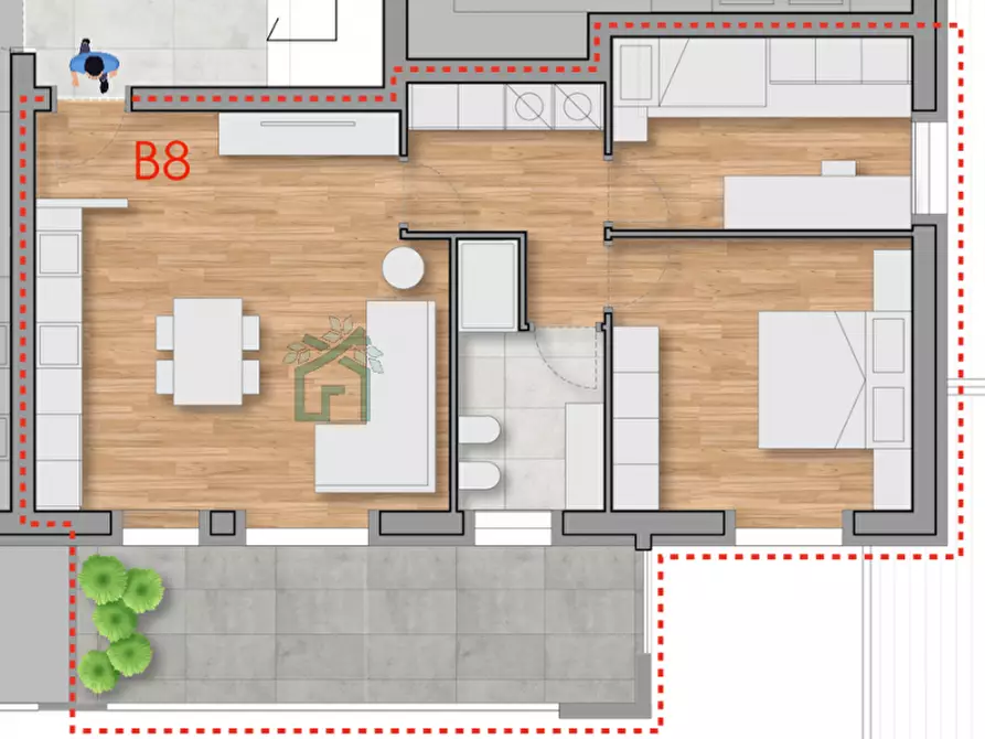 Immagine 8 di Appartamento in vendita  in Via Antonio Gramsci a Belfiore