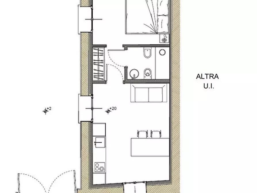 Immagine 27 di Appartamento in vendita  in Contrà Lodi a Vicenza