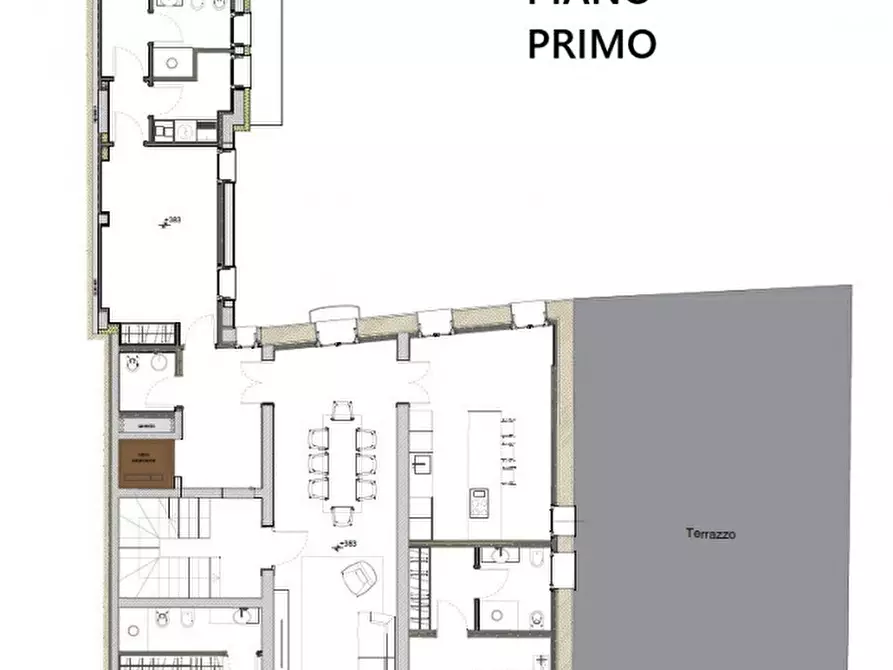 Immagine 31 di Appartamento in vendita  in Contrà Lodi a Vicenza