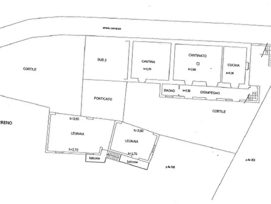 Immagine 82 di Rustico / casale in vendita  in FRAZIONE PAROGNO a Zubiena