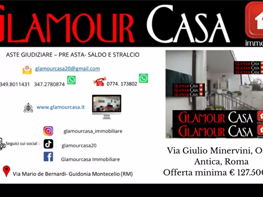 Immagine 1 di Villa in vendita  in Via Giulio Minervini a Roma