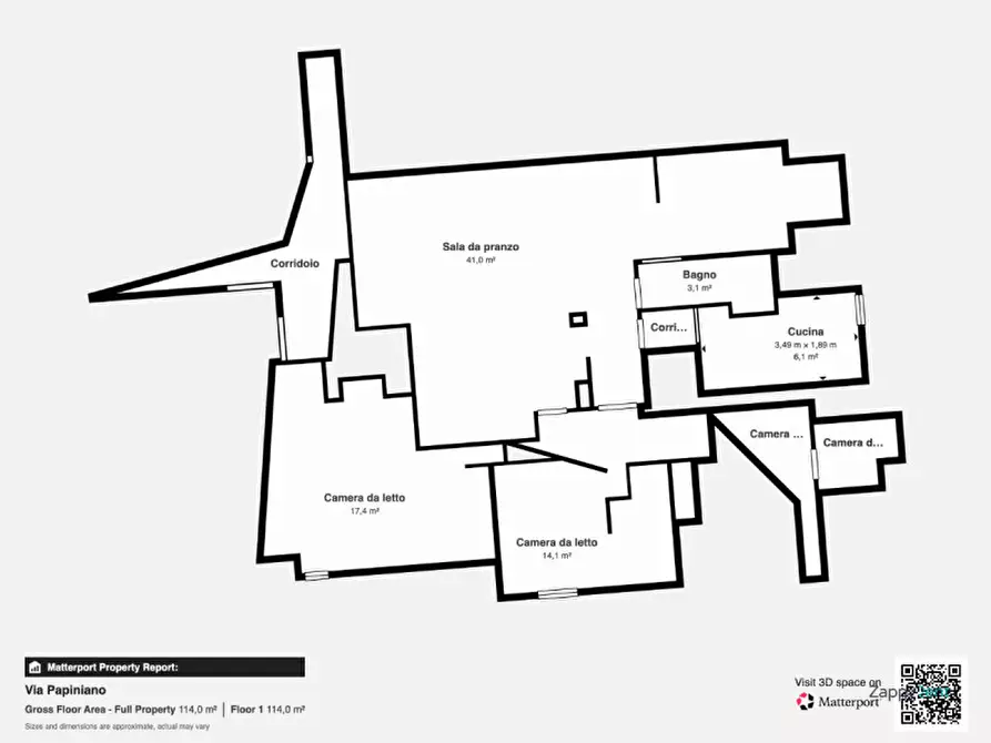 Immagine 19 di Appartamento in affitto  in Via Papiniano, 22 a Roma