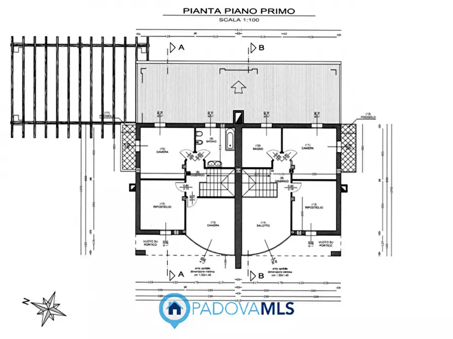 Immagine 69 di Casa bifamiliare in vendita  in Via Olmo a Bagnoli Di Sopra