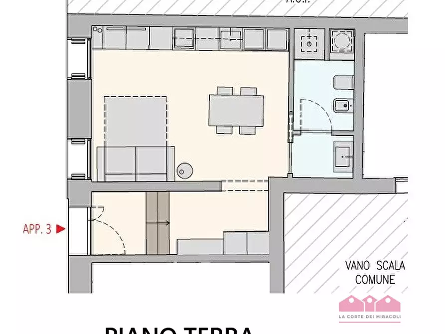 Immagine 11 di Appartamento in vendita  in contrà oratorio dei Proti a Vicenza