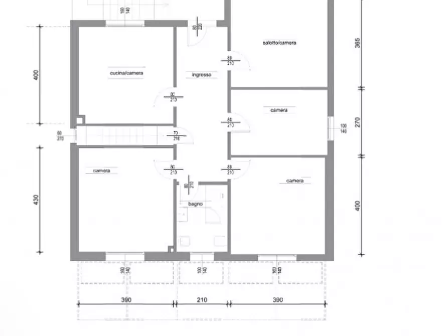 Immagine 2 di Casa indipendente in vendita  in via San Pio X 34/a a Castelfranco Veneto