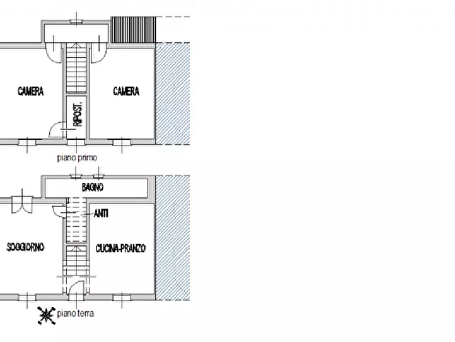 Immagine 7 di Villetta a schiera in vendita  in Via Brigata Piacenza  23 a Nervesa Della Battaglia