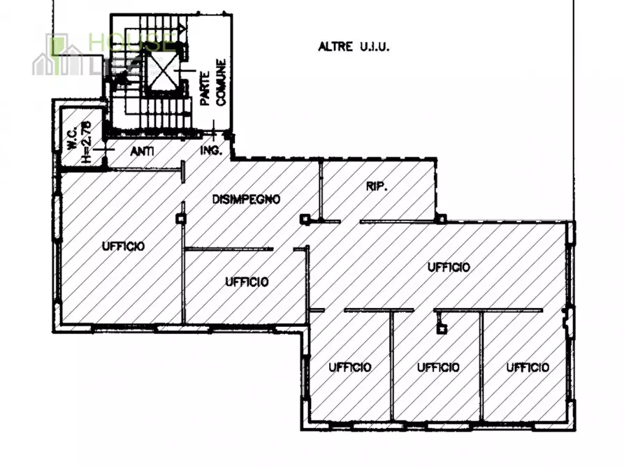 Immagine 10 di Ufficio in affitto  in Viale San Lazzaro a Vicenza