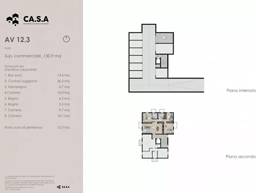 Immagine 9 di Appartamento in vendita  in Via Portule a Altavilla Vicentina