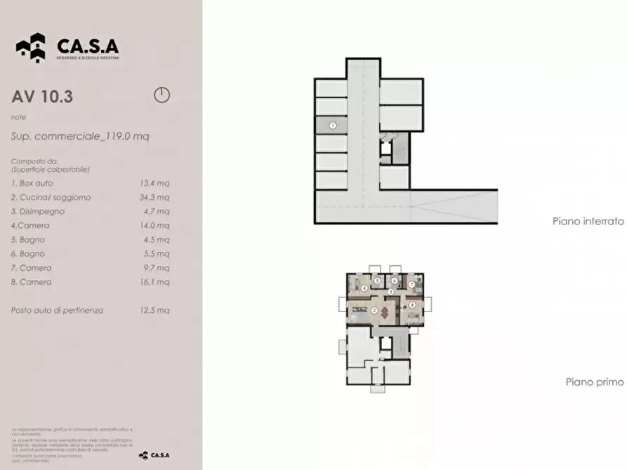 Immagine 9 di Appartamento in vendita  in Via Portule a Altavilla Vicentina