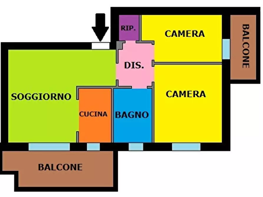 Immagine 32 di Appartamento in vendita  in VIA SAN ROCCO 1 a Vignate