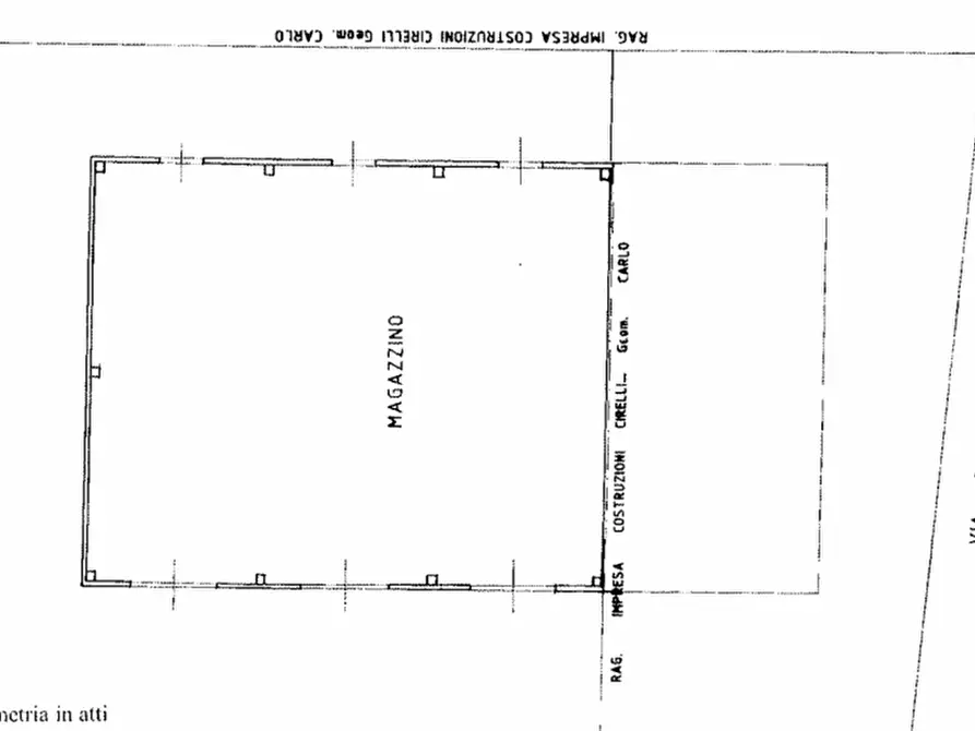 Immagine 13 di Capannone industriale in vendita  in compagnoni 23 a Tresignana