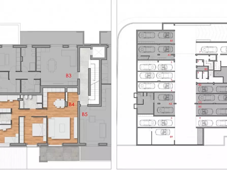 Immagine 5 di Appartamento in vendita  in Via Monte Grappa a Belfiore