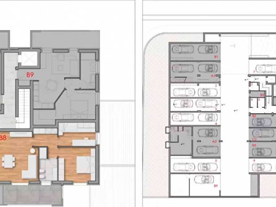 Immagine 3 di Appartamento in vendita  in Via Monte Grappa a Belfiore