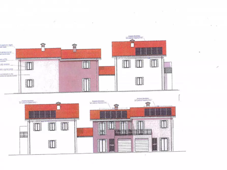 Immagine 1 di Casa bifamiliare in vendita  in Via Roma a Ospedaletto Euganeo