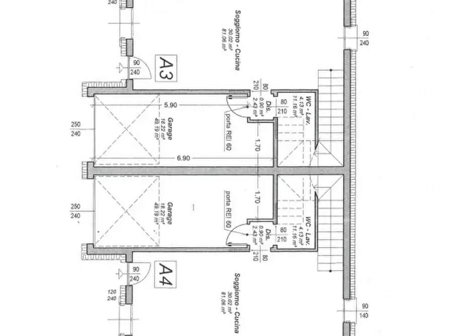 Immagine 2 di Casa bifamiliare in vendita  in Via Roma a Ospedaletto Euganeo