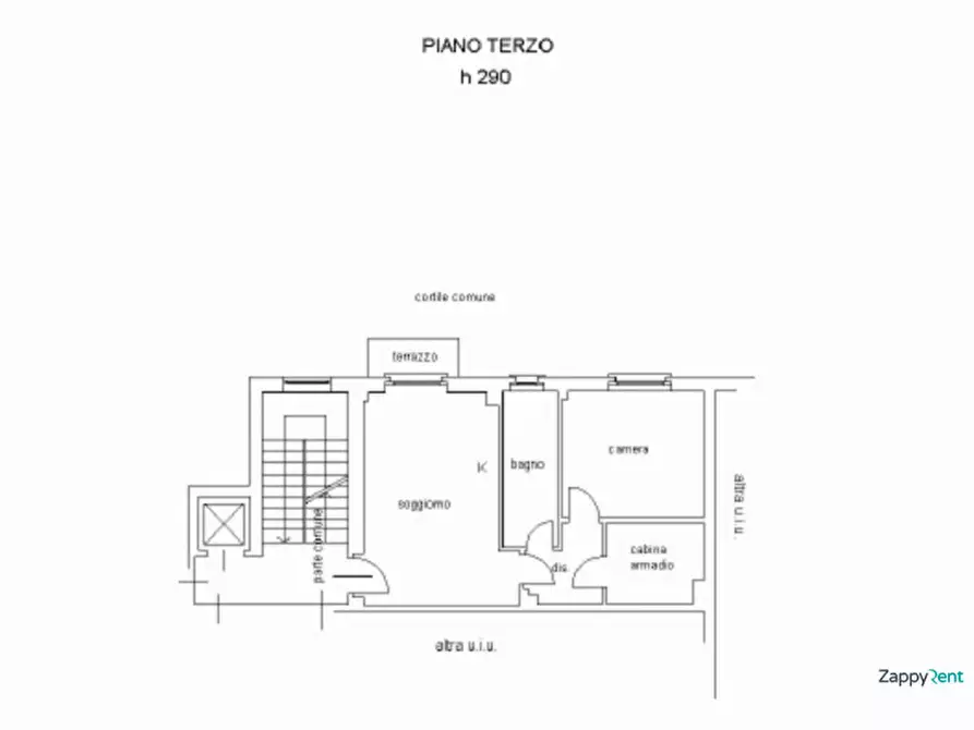 Immagine 23 di Appartamento in affitto  in Via Pier Alessandro Paravia, 73 a Milano