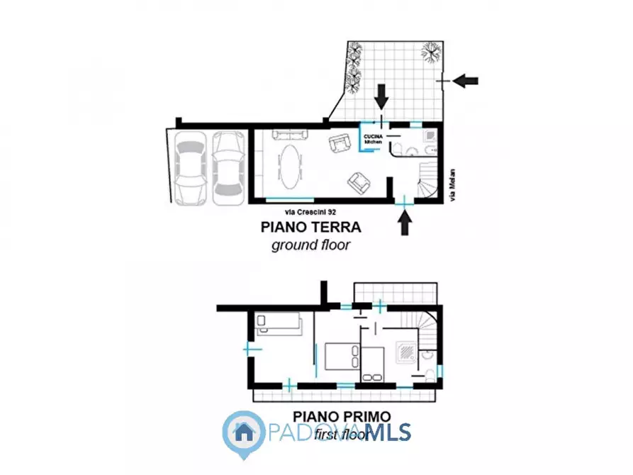Immagine 11 di Casa indipendente in vendita  in Via Jacopo Crescini, 1 a Padova