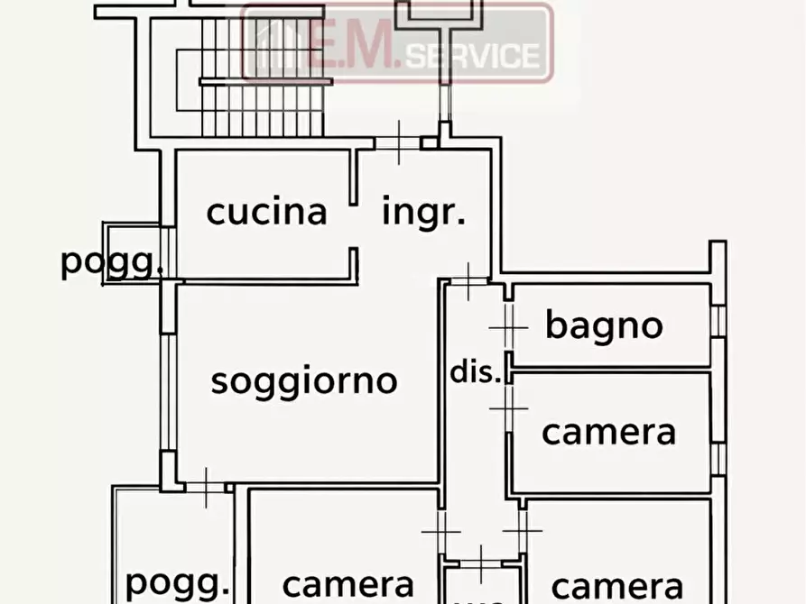 Immagine 21 di Appartamento in vendita  in Via delle Muneghe a Venezia