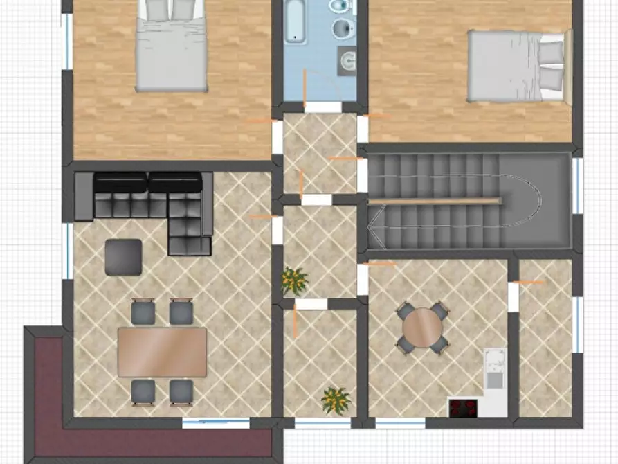 Immagine 12 di Casa bifamiliare in vendita  in Via Marsala a Udine