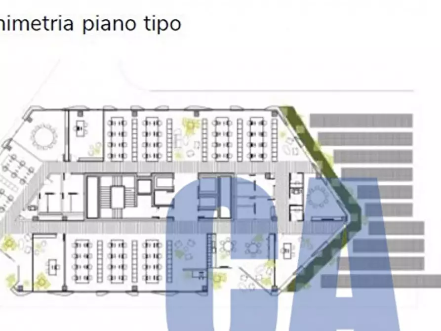 Immagine 3 di Ufficio in affitto  in VIA SAVONAROLA FRA' GEROLAMO a Milano