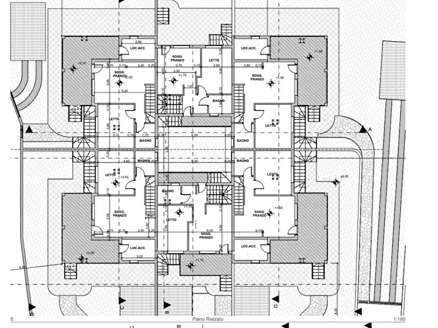 Immagine 14 di Terreno in vendita  in Via Brandizzo a Roma