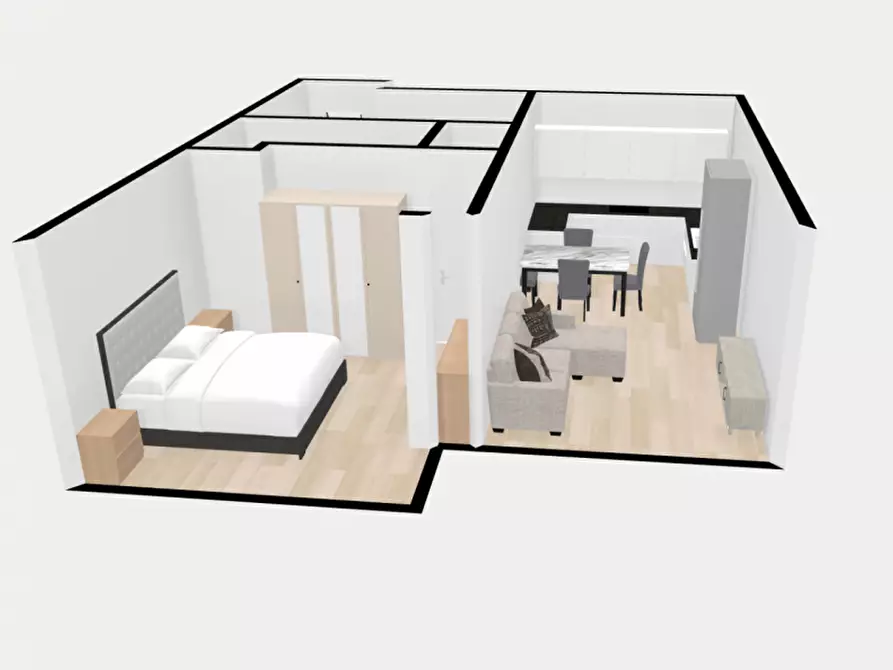 Immagine 9 di Appartamento in vendita  in via Carlo Alberto a Moniga Del Garda