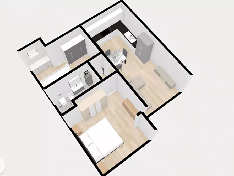 Immagine 10 di Appartamento in vendita  in via Carlo Alberto a Moniga Del Garda