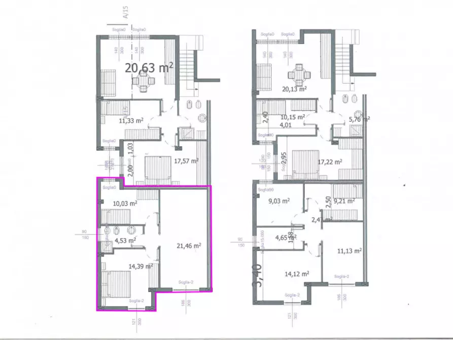 Immagine 13 di Appartamento in vendita  in via Carlo Alberto a Moniga Del Garda