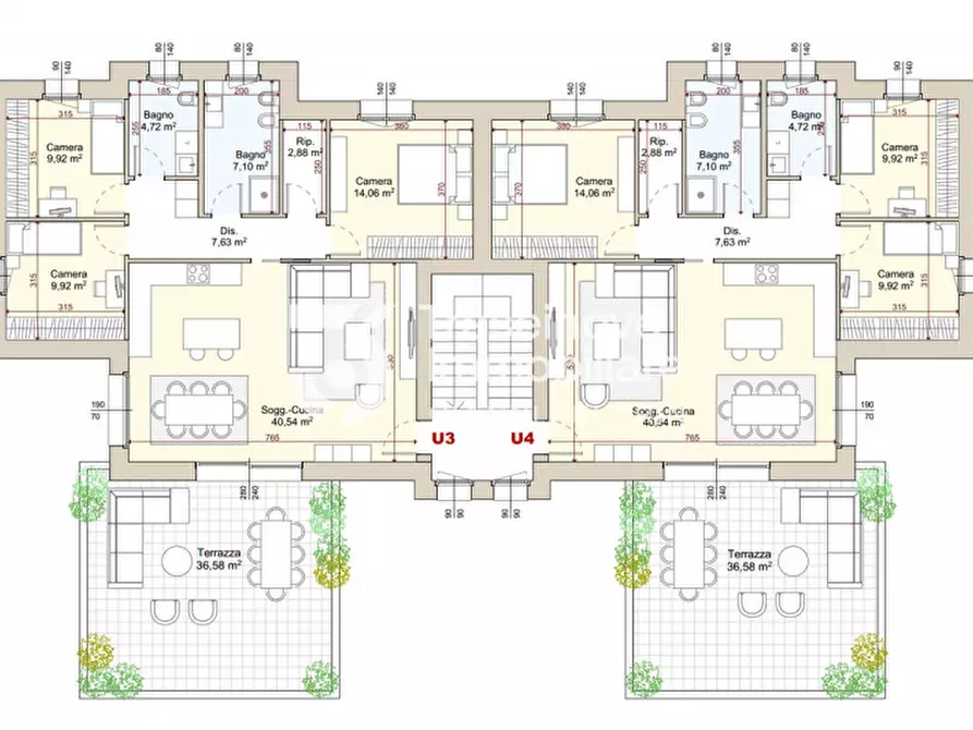 Immagine 20 di Appartamento in vendita  in Via Monsignor Lorenzo Crico a Vedelago