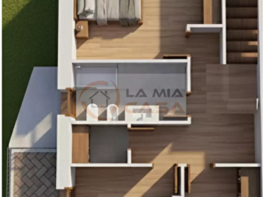 Immagine 15 di Villetta a schiera in vendita  in Via Vittorio Emanuele II a Legnaro