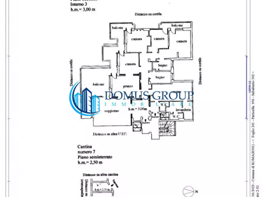 Immagine 20 di Appartamento in vendita  in Via Ronciglione a Roma
