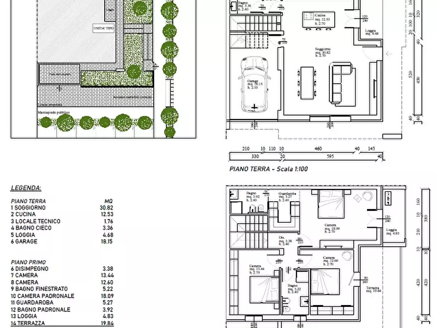 Immagine 5 di Casa quadrifamiliare in vendita  a Abano Terme
