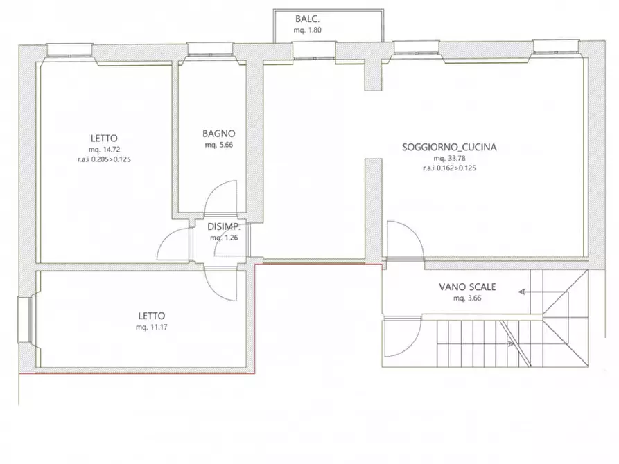 Immagine 16 di Appartamento in vendita  a Suzzara